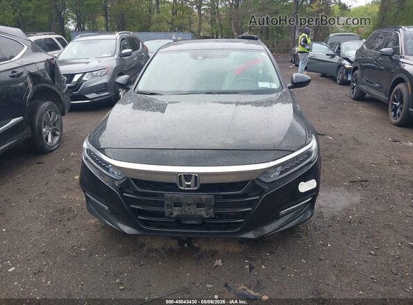 1HGCV3F41JA014531 2018 HONDA ACCORD HYBRID Black 