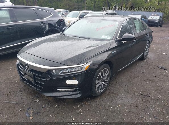 1HGCV3F41JA014531 2018 HONDA ACCORD HYBRID Black 
