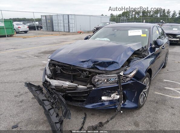 1HGCV3F42LA014105 2020 HONDA ACCORD Blue Vista frontal