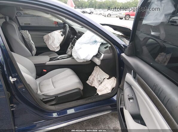 1HGCV3F42LA014105 2020 HONDA ACCORD Blue Vista interior delantera