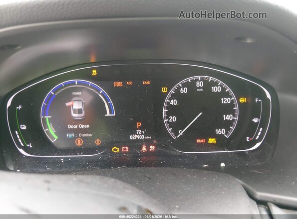 1HGCV3F42LA014105 2020 HONDA ACCORD Blue Vista de los asientos traseros