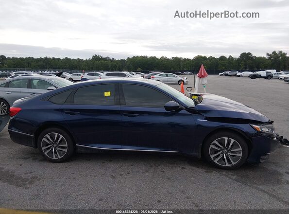 1HGCV3F42LA014105 2020 HONDA ACCORD Blue Vista interior de 360 grados