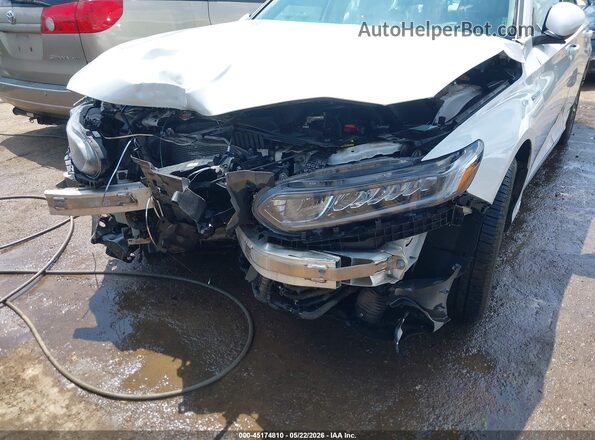 1HGCV3F43LA017661 2020 HONDA ACCORD White Widok z przodu
