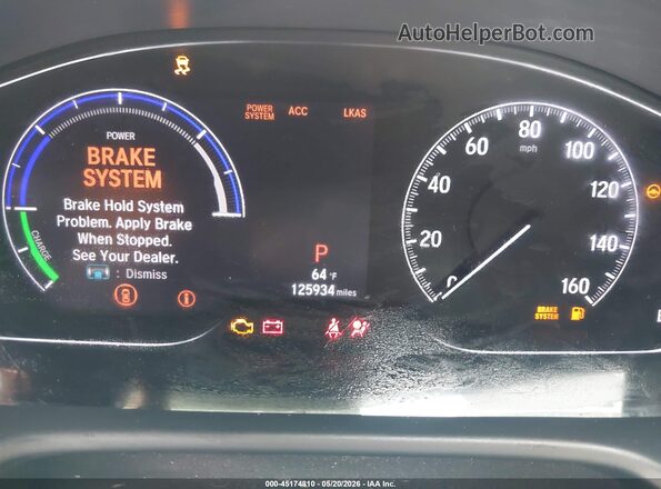 1HGCV3F43LA017661 2020 HONDA ACCORD White Widok tylnych siedzeń