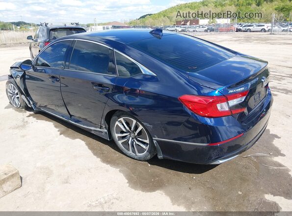 1HGCV3F44LA008001 2020 HONDA ACCORD Blue Trasero izquierdo
