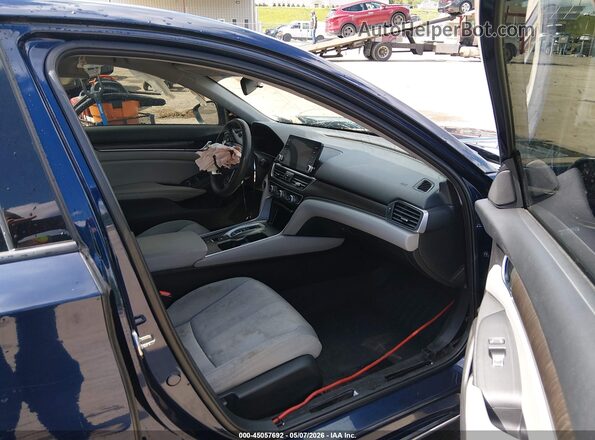 1HGCV3F44LA008001 2020 HONDA ACCORD Blue Vista interior delantera