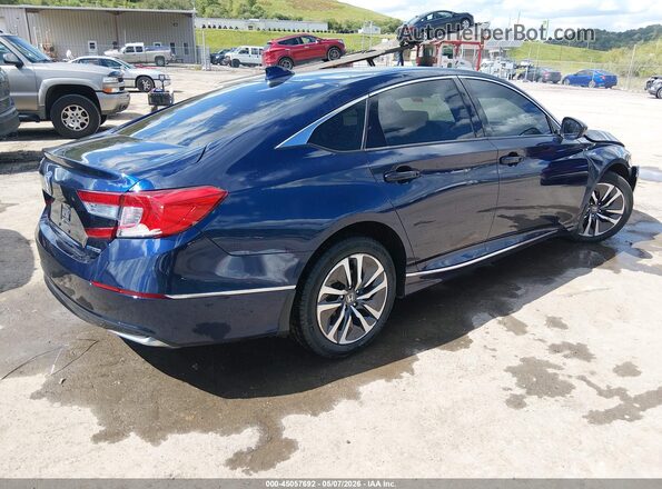 1HGCV3F44LA008001 2020 HONDA ACCORD Blue Trasero derecho