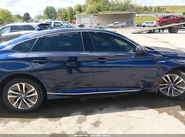 1HGCV3F44LA008001 2020 HONDA ACCORD Blue Vista interior trasera