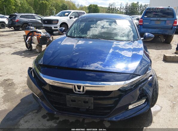 1HGCV3F44LA008001 2020 HONDA ACCORD Blue Vista del cuadro de instrumentos