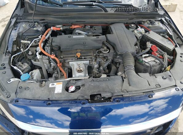 1HGCV3F44LA008001 2020 HONDA ACCORD Blue Vista trasera