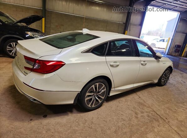 1HGCV3F45KA020558 2019 HONDA ACCORD White Հետևի աջ