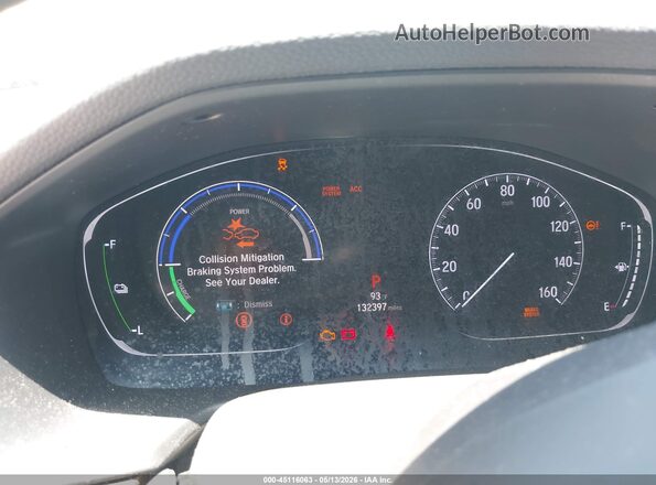 1HGCV3F46KA009181 2019 HONDA ACCORD White Հետևի նստատեղերի տեսք