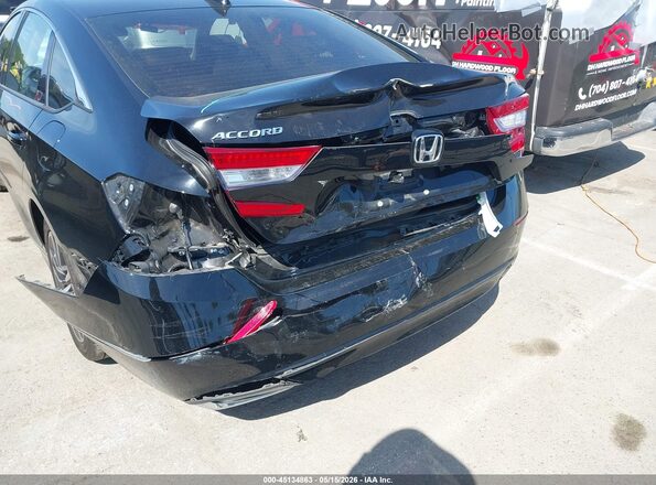 1HGCV3F49LA011573 2020 HONDA ACCORD HYBRID Черный Вид спереди