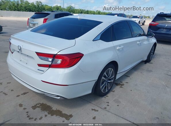 1HGCV3F50KA005703 2019 HONDA ACCORD Белый Задняя правая четверть