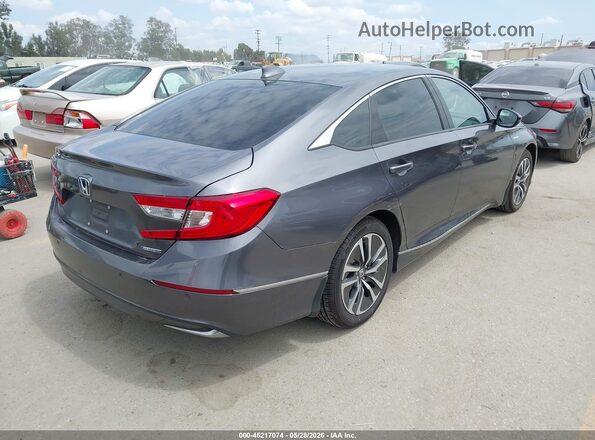 1HGCV3F50NA008914 2022 HONDA ACCORD Gray Trasero derecho