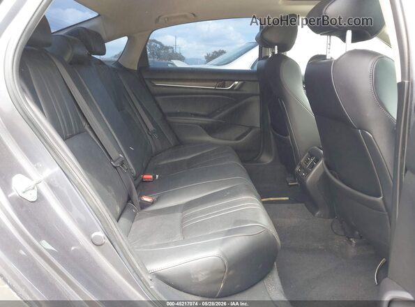 1HGCV3F50NA008914 2022 HONDA ACCORD Gray Vista de la etiqueta del VIN