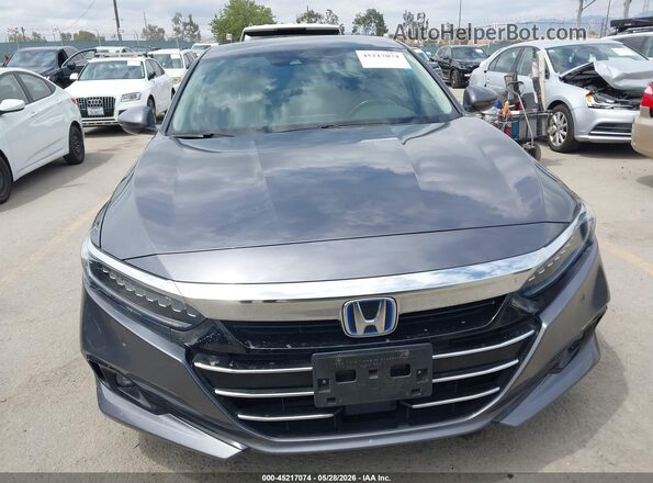 1HGCV3F50NA008914 2022 HONDA ACCORD Gray Vista del cuadro de instrumentos