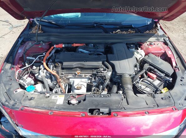 1HGCV3F52NA008252 2022 HONDA ACCORD Burgundy Vista trasera