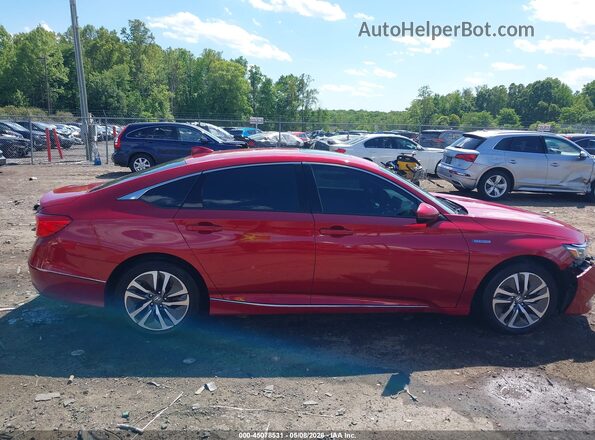 1HGCV3F52NA008252 2022 HONDA ACCORD Burgundy Vista interior trasera