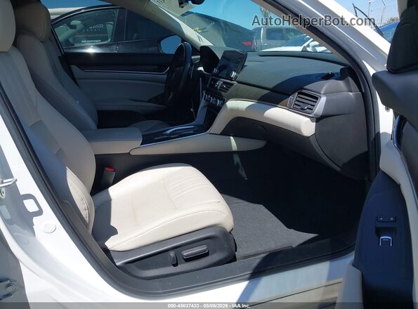 1HGCV3F53MA007674 2021 HONDA ACCORD HYBRID White 