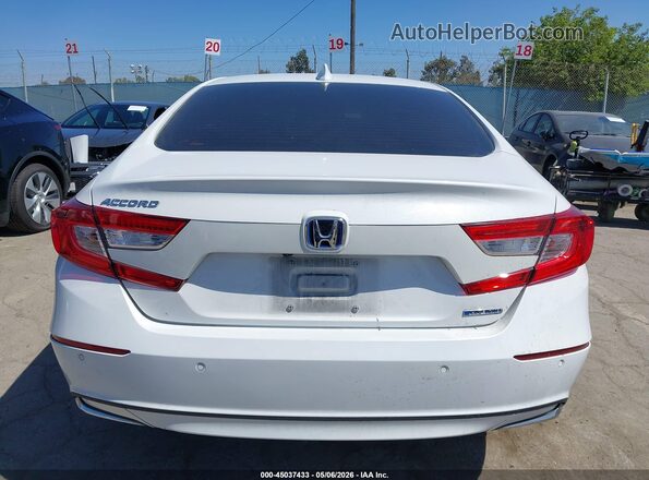 1HGCV3F53MA007674 2021 HONDA ACCORD HYBRID White 