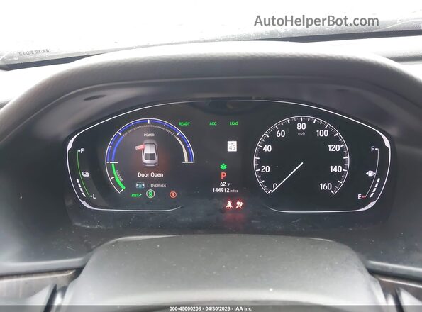 1HGCV3F55JA015447 2018 HONDA ACCORD HYBRID White 