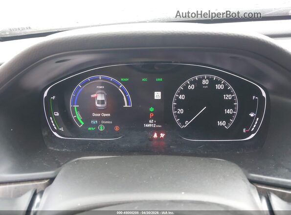 1HGCV3F55JA015447 2018 HONDA ACCORD HYBRID White 