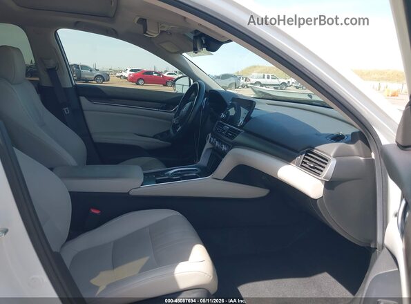 1HGCV3F56LA012771 2020 HONDA ACCORD HYBRID White 