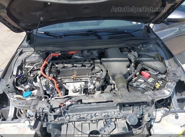 1HGCV3F57KA001289 2019 HONDA ACCORD HYBRID Черный Вид сзади
