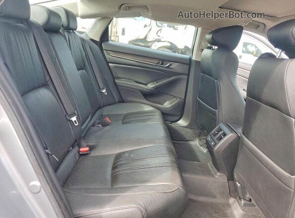 1HGCV3F57MA001571 2021 HONDA ACCORD Серебряный Вид задних сидений
