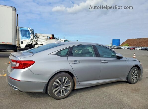 1HGCV3F57MA001571 2021 HONDA ACCORD Серебряный Задняя правая четверть