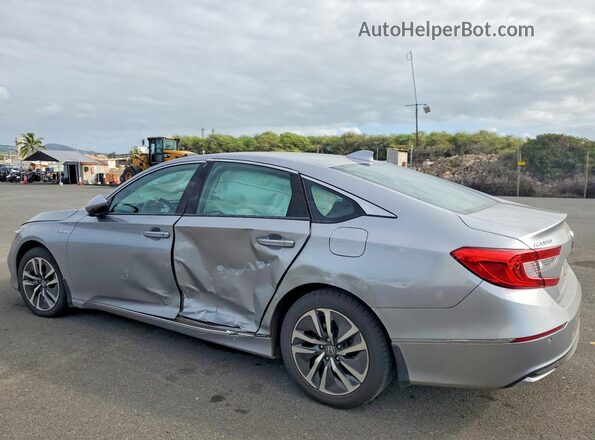 1HGCV3F57MA001571 2021 HONDA ACCORD Серебряный Задняя левая четверть