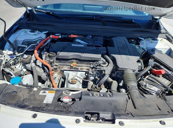 1HGCV3F59KA009829 2019 HONDA ACCORD White Вид задньої частини салону