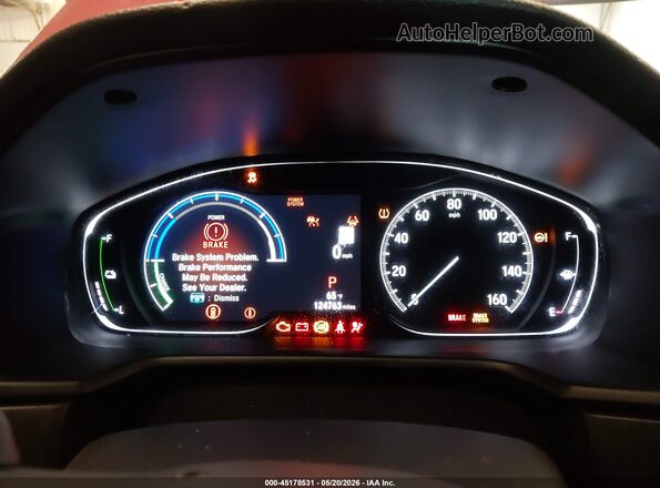 1HGCV3F59MA022275 2021 HONDA ACCORD Красный Вид задних сидений
