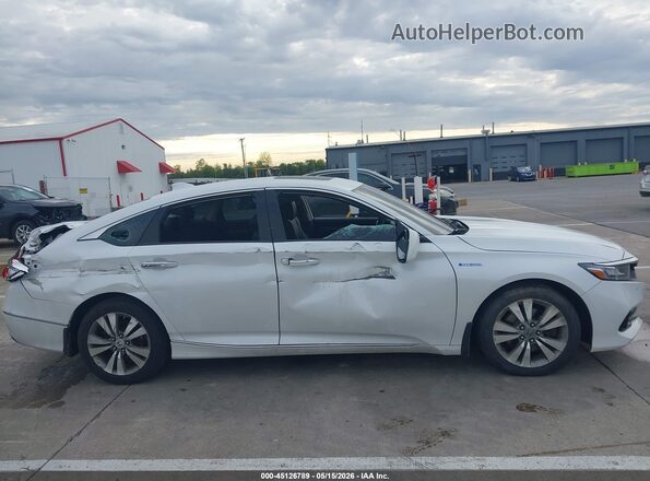 1HGCV3F90NA005207 2022 HONDA ACCORD White უკანა სალონის ხედი