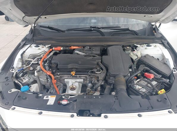 1HGCV3F90NA005207 2022 HONDA ACCORD White უკანა ხედი
