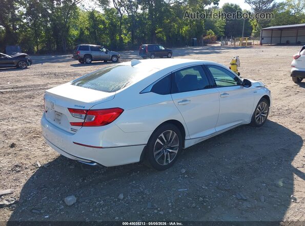 1HGCV3F91JA016937 2018 HONDA ACCORD White Tył prawy