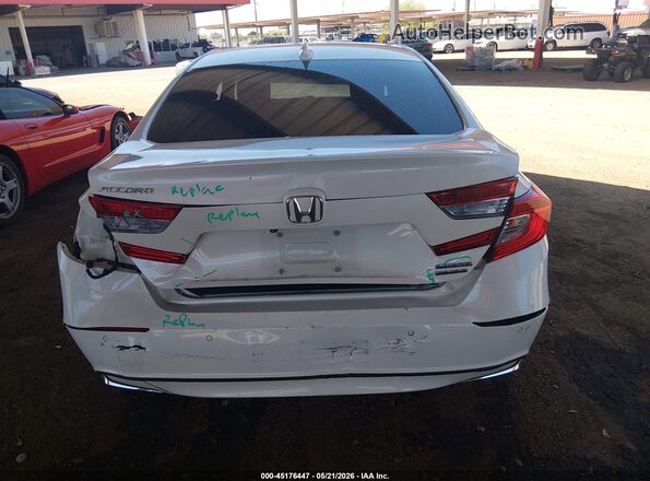 1HGCV3F91KA021783 2019 HONDA ACCORD White 