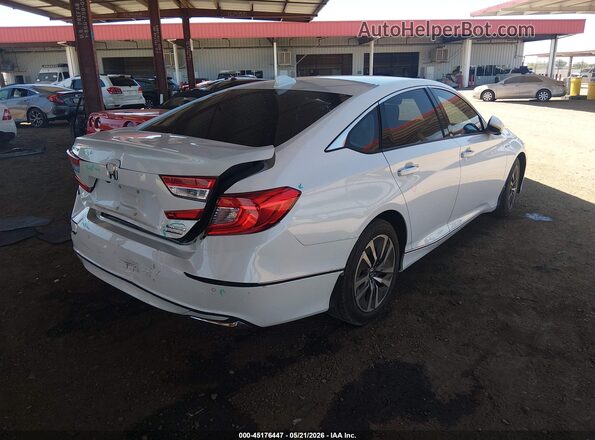 1HGCV3F91KA021783 2019 HONDA ACCORD White Задня права чверть