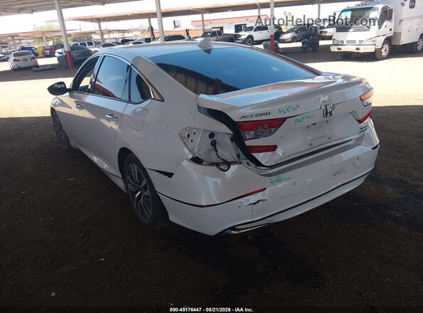 1HGCV3F91KA021783 2019 HONDA ACCORD White Задня ліва чверть