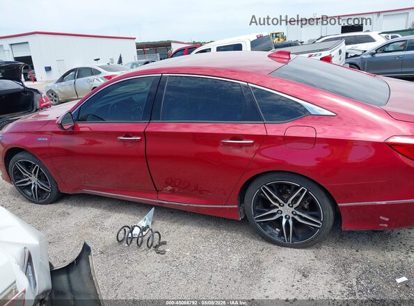 1HGCV3F91MA008924 2021 HONDA ACCORD Red 