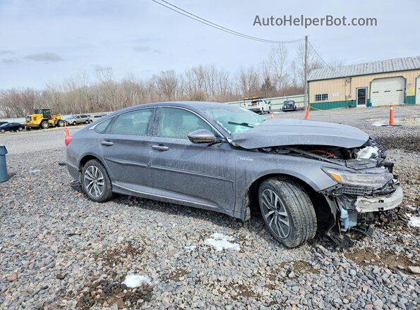 1HGCV3F92LA010776 2020 HONDA ACCORD Gray Przód prawy