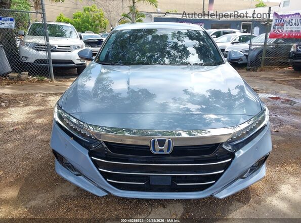 1HGCV3F92NA026317 2022 HONDA ACCORD Gray Vista frontal