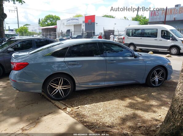1HGCV3F92NA026317 2022 HONDA ACCORD Gray Vista interior trasera