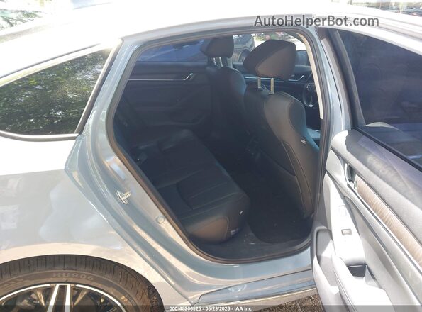 1HGCV3F92NA026317 2022 HONDA ACCORD Gray Vista de la etiqueta del VIN