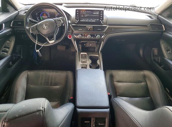 1HGCV3F94LA007457 2020 HONDA ACCORD White წინა პანელის ხედი
