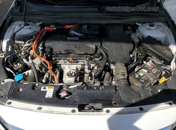 1HGCV3F94LA007457 2020 HONDA ACCORD White უკანა სალონის ხედი