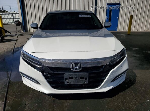 1HGCV3F94LA007457 2020 HONDA ACCORD White წინა ხედი