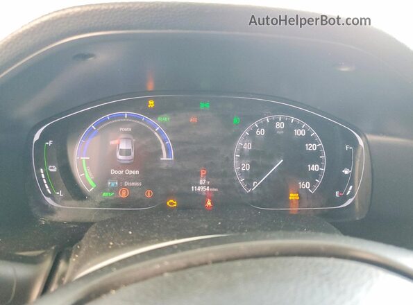 1HGCV3F94LA007457 2020 HONDA ACCORD White ხელსაწყოთა პანელის ხედი