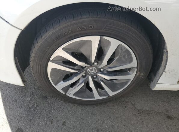1HGCV3F94LA007457 2020 HONDA ACCORD White VIN კოდის სტიკერის ხედი